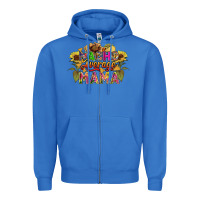 True Royal Nacho average mama Zipper Hoodie - FaDigitalArtStudio