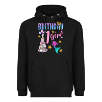 Black birthday girl 1 Heavyweight Hoodie - BundleAndBundleShop