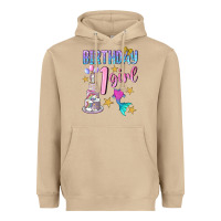Mushroom birthday girl 1 Heavyweight Hoodie - BundleAndBundleShop