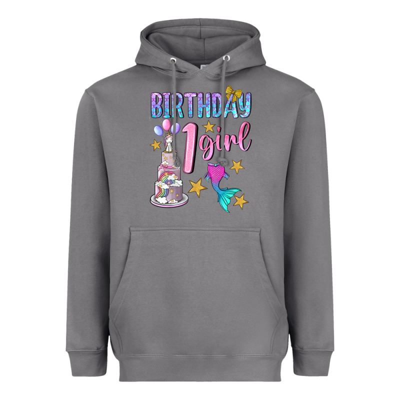 Birthday Girl 1 Heavyweight Hoodie by BundleAndBundleShop | Teevron