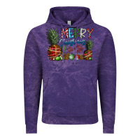 Cloud Purple Merry Christmas Vintage Hoodie - SublimationCraftShop