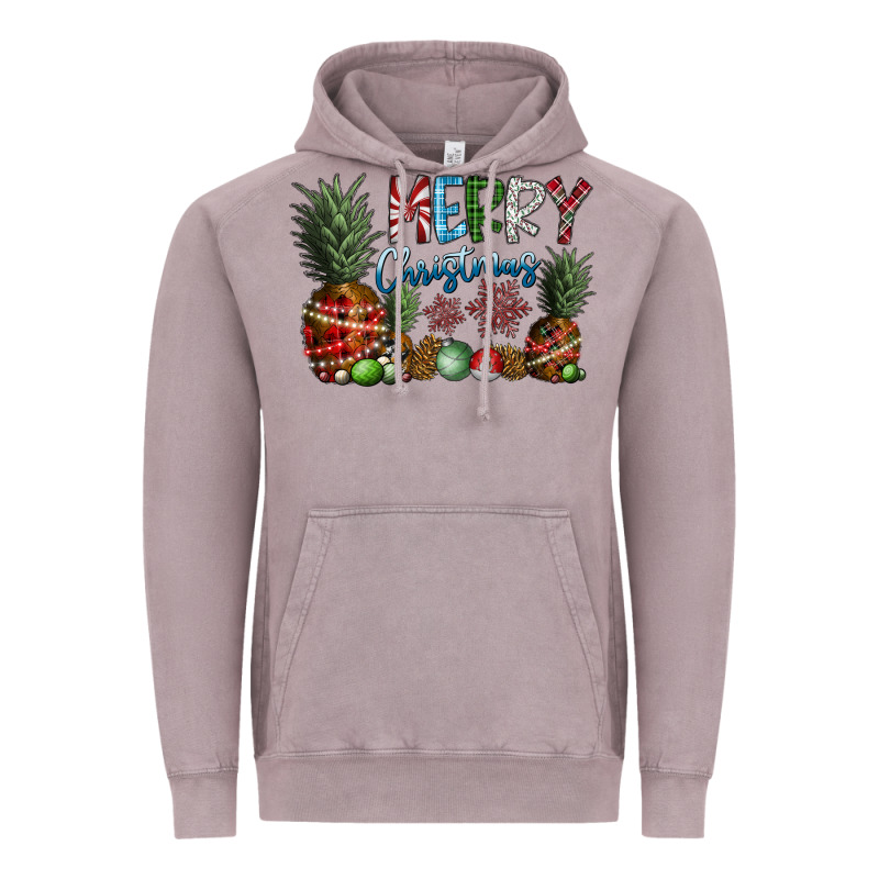 Merry Christmas Vintage Hoodie by SublimationCraftShop | Teevron
