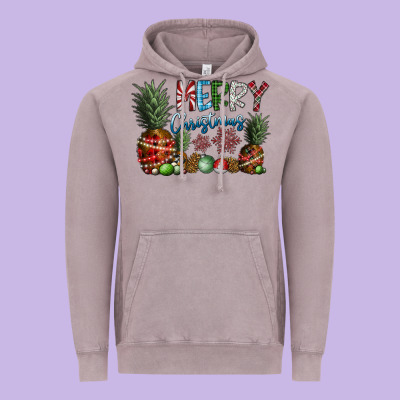 Merry Christmas Vintage Hoodie Designed By Sublimationcraftshop