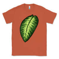 Copper Dumb Cane Leaf Classic Tee - LillyAllenDesigns