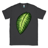 Smoke Dumb Cane Leaf Classic Tee - LillyAllenDesigns
