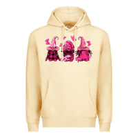 Pina Colada breast cancer afro gnomies Premium Hoodie - FaDigitalArtStudio