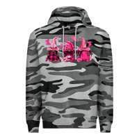 Slate Camo breast cancer afro gnomies Premium Hoodie - FaDigitalArtStudio