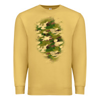 Antique Gold camouflage patch 1 Premium Sweatshirt - BundleAndBundleShop