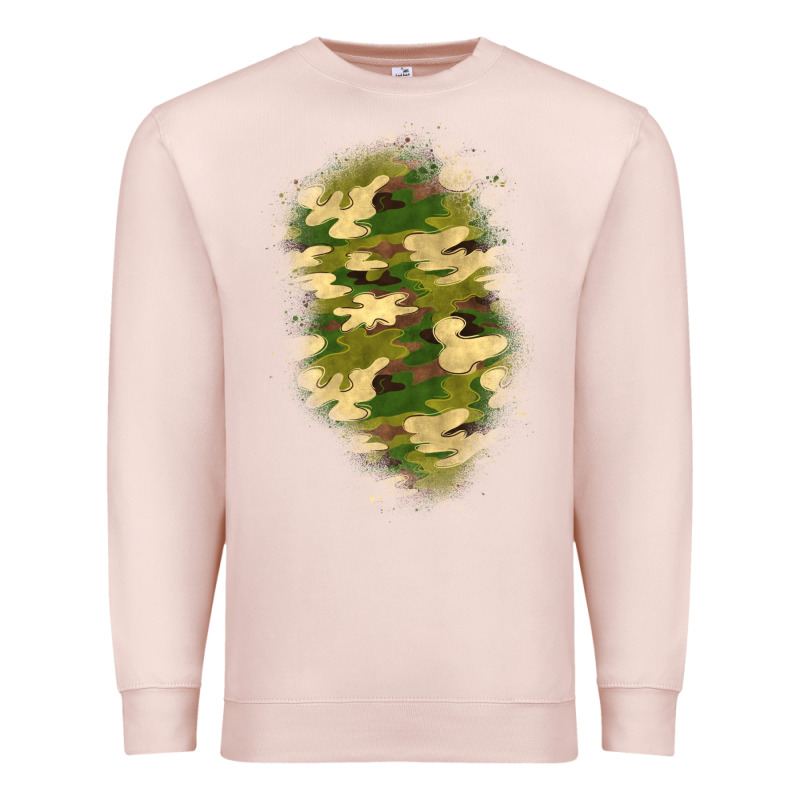 Camouflage Patch 1 Premium Sweatshirt by BundleAndBundleShop | Teevron