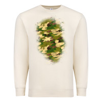Sandshell camouflage patch 1 Premium Sweatshirt - BundleAndBundleShop