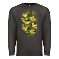 Smoke camouflage patch 1 Premium Sweatshirt - BundleAndBundleShop