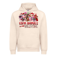 Sandshell farm animals is my valentine Urban Hoodie - RacoonDesign