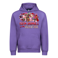 Tulip farm animals is my valentine Urban Hoodie - RacoonDesign
