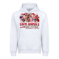 White farm animals is my valentine Urban Hoodie - RacoonDesign