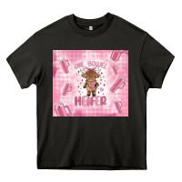 Asphalt one boujee heifer Heavy Core Tee - MaliasSmallBusiness
