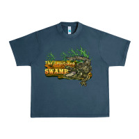 Midnight Navy the louisiana swamp Urban Heavy Tee - BarkalooDesign