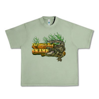 Oil Green the louisiana swamp Urban Heavy Tee - BarkalooDesign