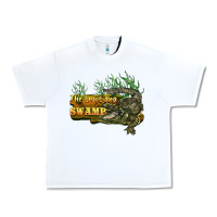 White the louisiana swamp Urban Heavy Tee - BarkalooDesign