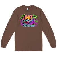 Chestnut Hot wife summer Long Sleeve Tee - NancyCooperArtShop