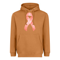 Meerkat uterine or endometrial cancer ribbon Heavyweight Hoodie - FaDigitalArtStudio