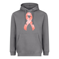 Storm uterine or endometrial cancer ribbon Heavyweight Hoodie - FaDigitalArtStudio