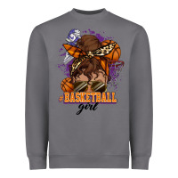 Storm Messy bun Basketball girl Heavyweight Sweatshirt - HowdyJamesFarm