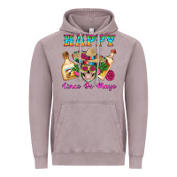 Vintage Zinc Happy Cinco De Mayo Mexican Skull Tequila Bottle Roses Cactus Vintage Hoodie - Artiststas