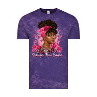 Cloud Purple stronger than cancer Vintage Tee - Artiststas