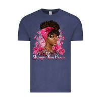 Vintage Denim stronger than cancer Vintage Tee - Artiststas