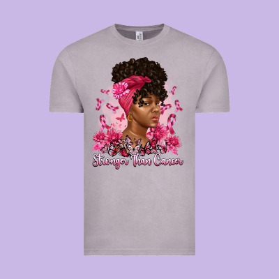Stronger Than Cancer Vintage Tee Designed By Artiststas