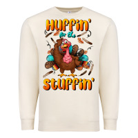 Sandshell huffin' for the stuffin' Premium Sweatshirt - BundleAndBundleShop