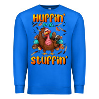 True Royal huffin' for the stuffin' Premium Sweatshirt - BundleAndBundleShop