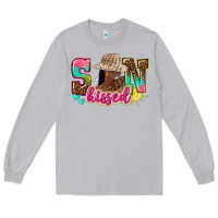 Moon Dust Afro woman with sunkissed Long Sleeve Tee - NancyCooperArtShop
