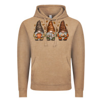 Vintage Coffee fall gnomes Vintage Hoodie - SublimationCraftShop