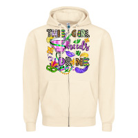 Sandshell this girl needs a drink Zipper Hoodie - OliviaCreatesArt