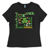 Black st. patricks day Ladies Tee - MaliasSmallBusiness