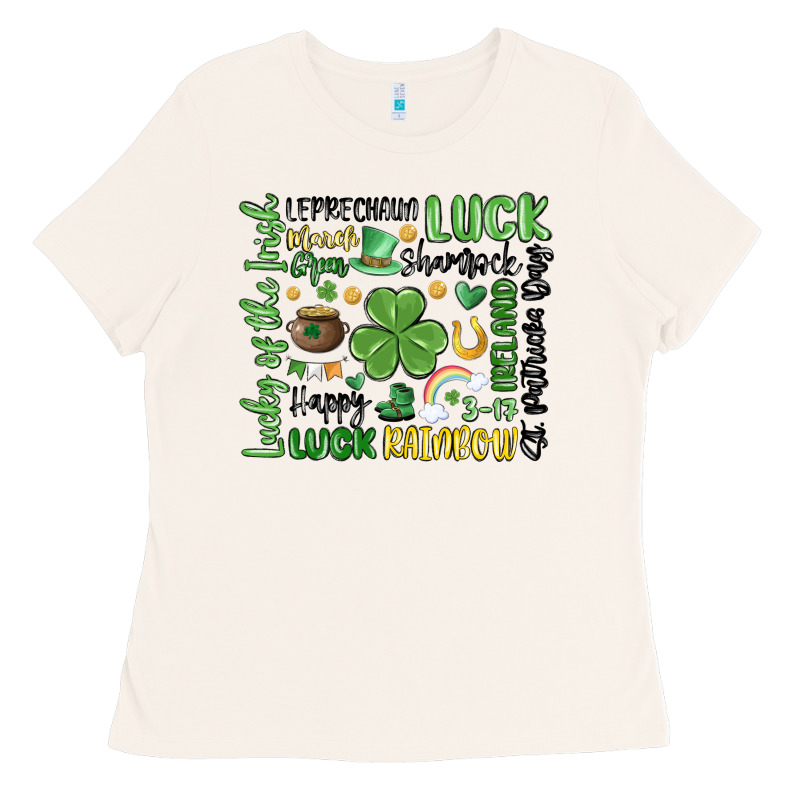 St. Patricks Day Ladies Tee by MaliasSmallBusiness | Teevron