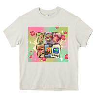 Cream traditional mexican food Heavy Core Tee - MaliasSmallBusiness