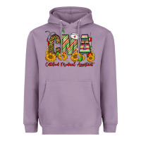Lavender christmas cma certified medical assistant Heavyweight Hoodie - FaDigitalArtStudio