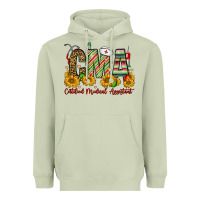 Matcha christmas cma certified medical assistant Heavyweight Hoodie - FaDigitalArtStudio