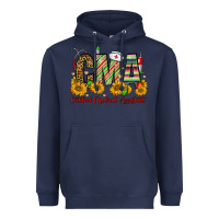Navy christmas cma certified medical assistant Heavyweight Hoodie - FaDigitalArtStudio