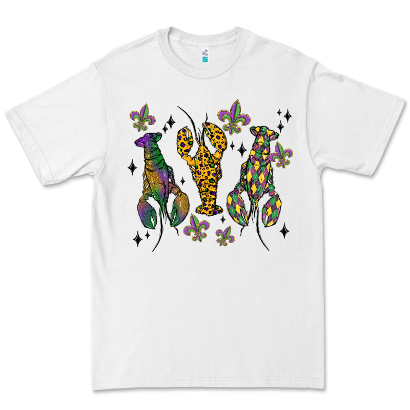 Mardi Gras Crawfish Premium Tee by MaliasSmallBusiness | Teevron