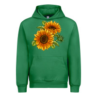 Emerald Soraya Sunflower Urban Hoodie - LillyAllenDesigns