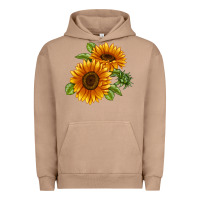 Pigment Burro Soraya Sunflower Urban Hoodie - LillyAllenDesigns