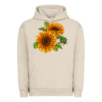 Pigment French Oak Soraya Sunflower Urban Hoodie - LillyAllenDesigns
