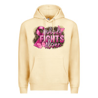 Pina Colada Nobody fights alone Cancer Premium Hoodie - FaDigitalArtStudio