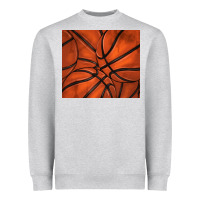 Heather Grey distressed basketball pattern Heavyweight Sweatshirt - TumblerDesignByShophia