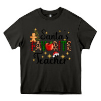 Asphalt santa's favorite teacher Heavy Core Tee - AdoDesignShop