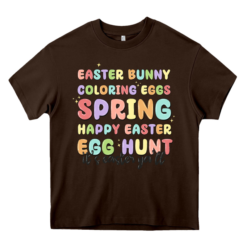 Easter Bunny Spring Heavy Core Tee by MaliasSmallBusiness | Teevron