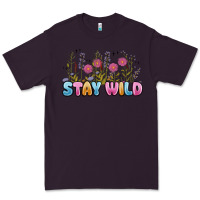 Plum stay wild Premium Tee - MaliasSmallBusiness